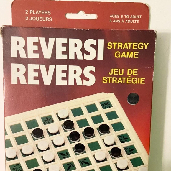 Vintage Reversi Strategy Game Canada Games Company Made in  Hong Kong - Picture 2 of 11